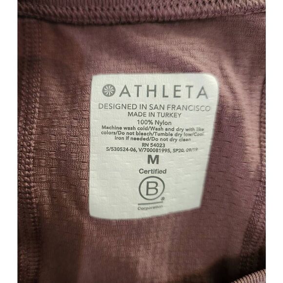 Athleta Momentum Seamless Long Sleeve Top Size Medium - Picture 6 of 6